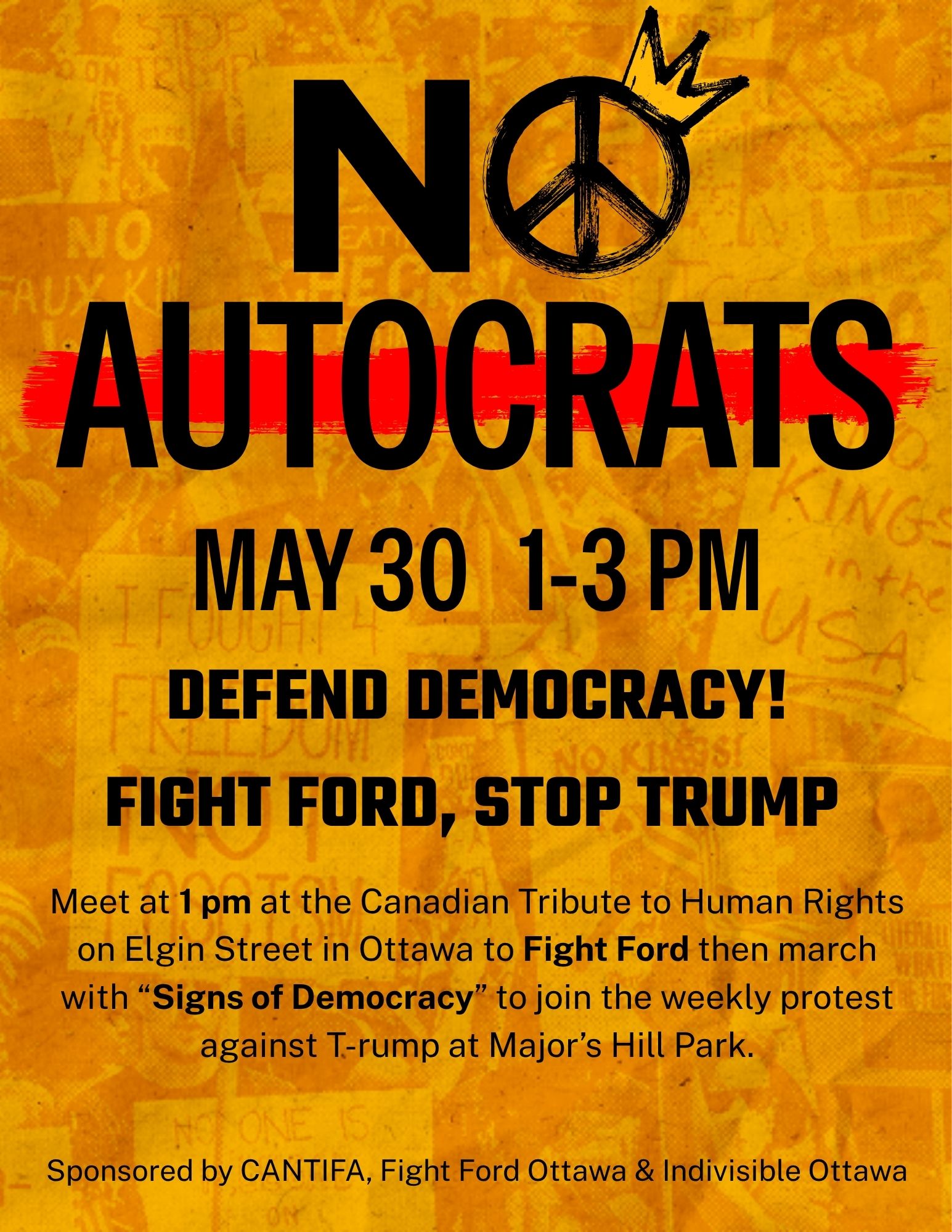 MAY 30 – No AUTOCRATS